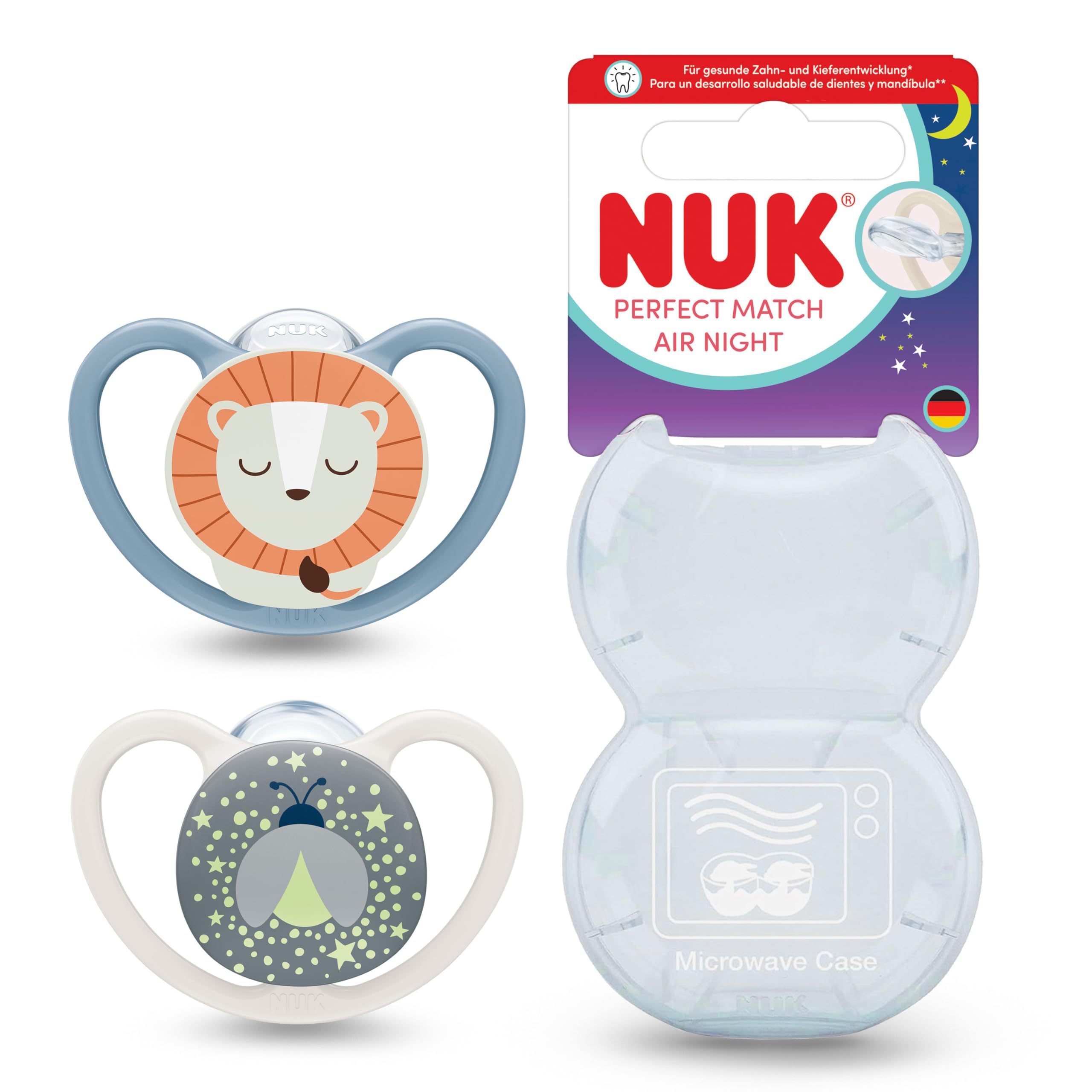 nuk-space-schnuller-0-6-monate-silikon-disney-mickey-2er-pack image 7