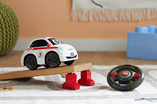 chicco-fiat-500-sport-ferngesteuertes-auto-rc-auto-mit-intuitivem-lenkrad-sounds image 5