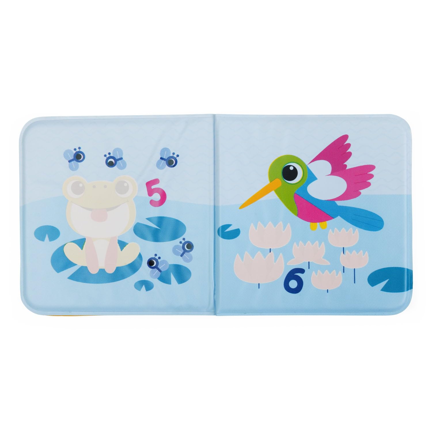 chicco-baby-badebuch-aus-weichem-kunststoff-lernt-zahlen-farben-und-tiere-wasser image 7
