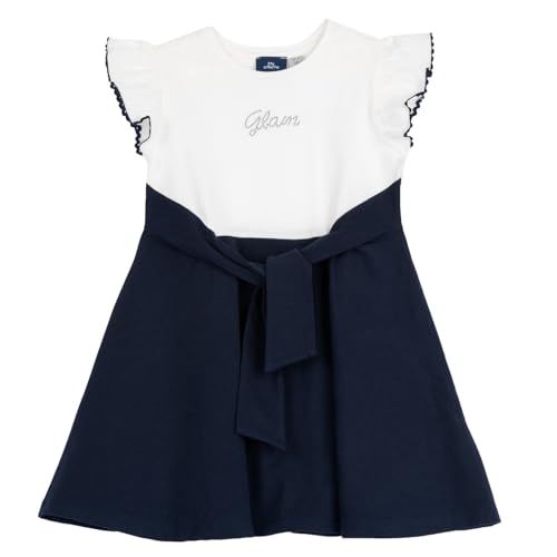 chicco-m-dchen-kleid-elegantes-kurzarm-kleid-aus-leichter-baumwolle-ideal-als-fe-2 image 5