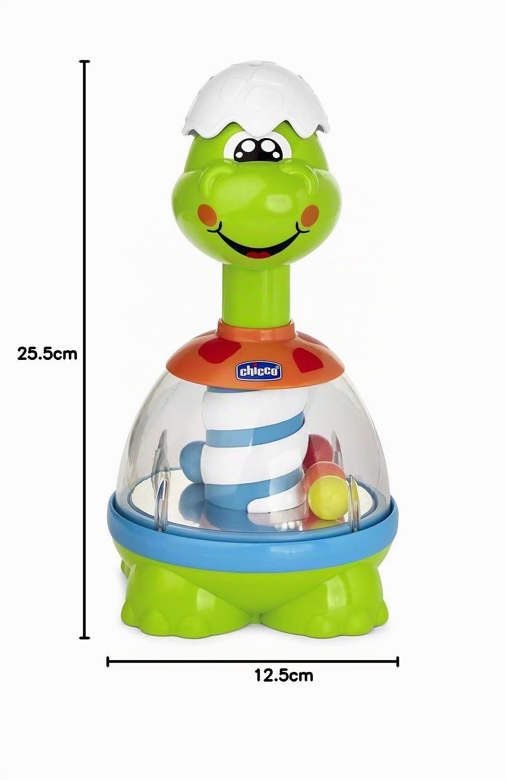 chicco-dino-kreisel-mit-kugeln-und-melodien-6-monate-bis-3-jahre image 2