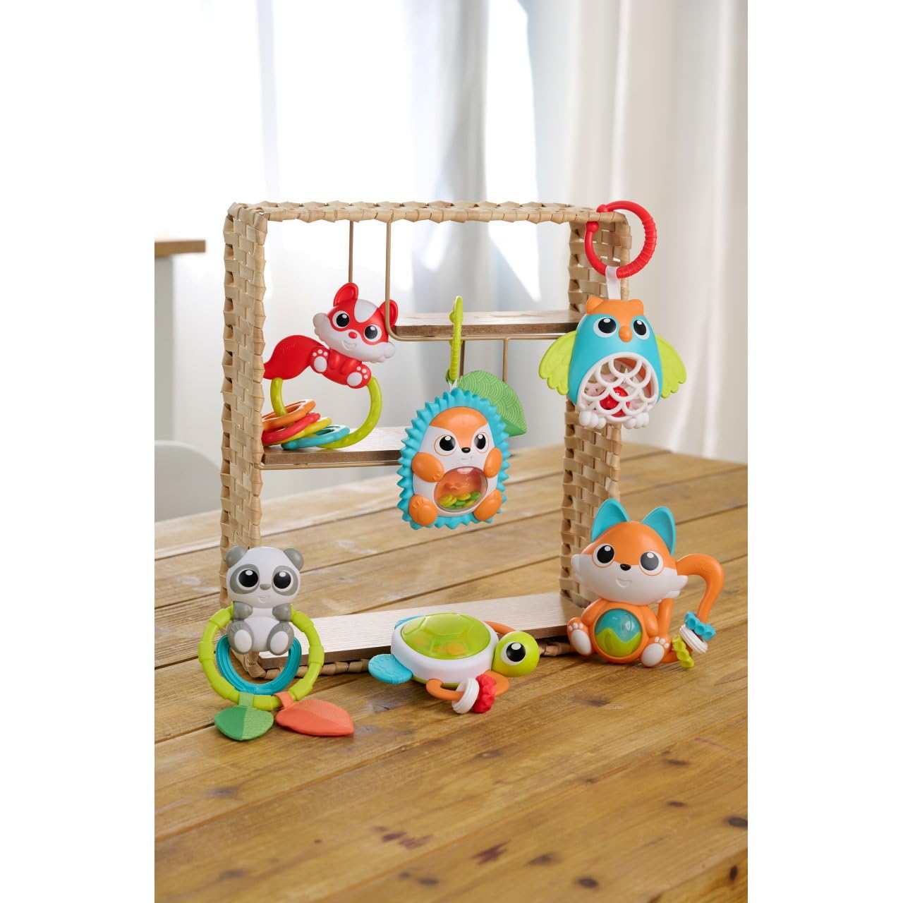 chicco-igel-rassel-mit-texturen-und-clip-3-24-monate image 6