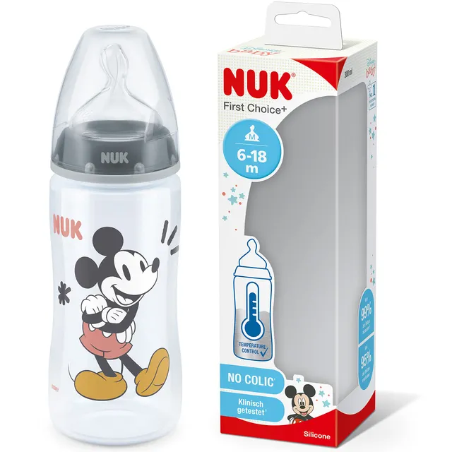 nuk-first-choice-disney-babyflasche-mickey-maus-grau-300-ml-6-18-monate image 1