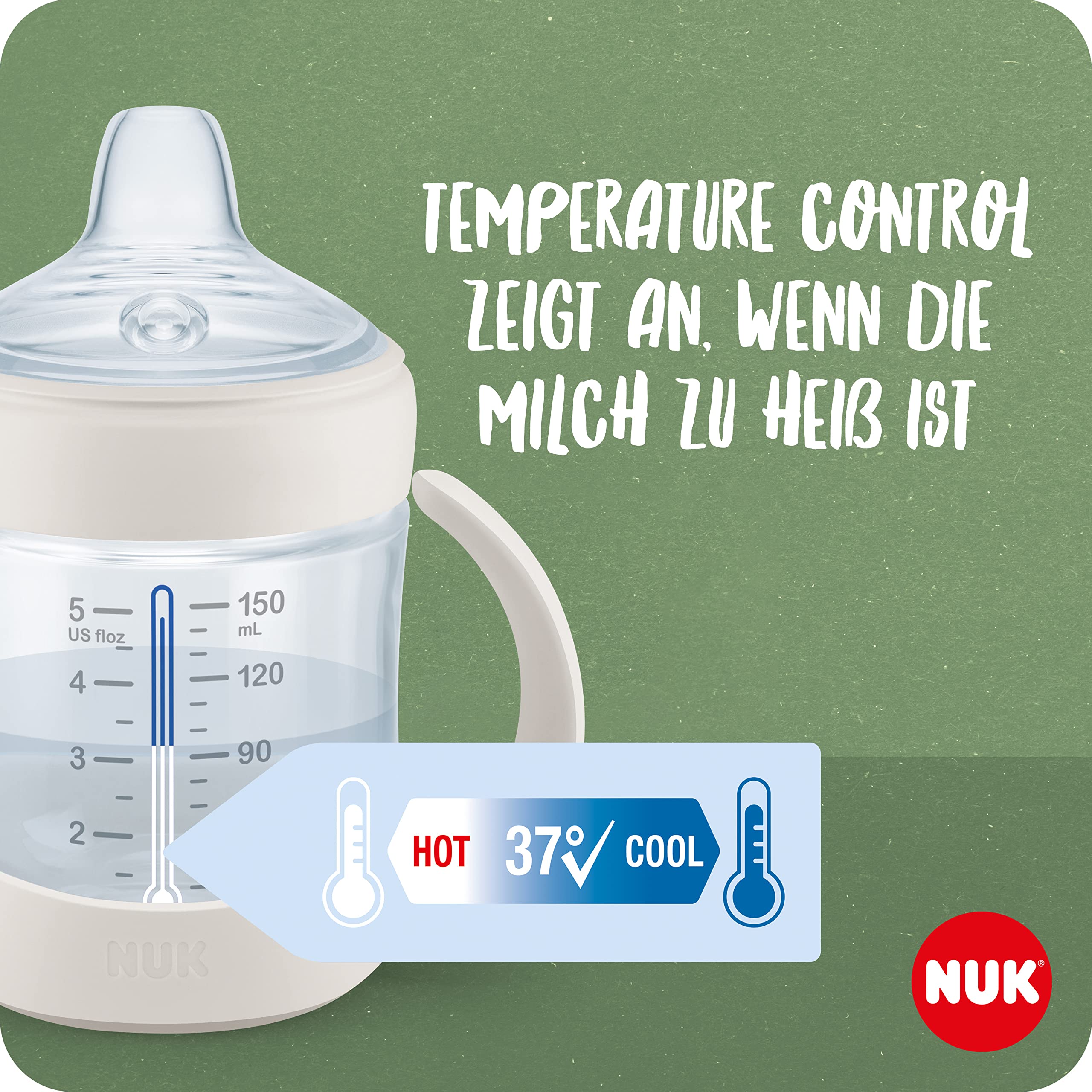 nuk-for-nature-trinklernbecher-150-ml-gr-n-6-18-monate-mit-griffen image 5