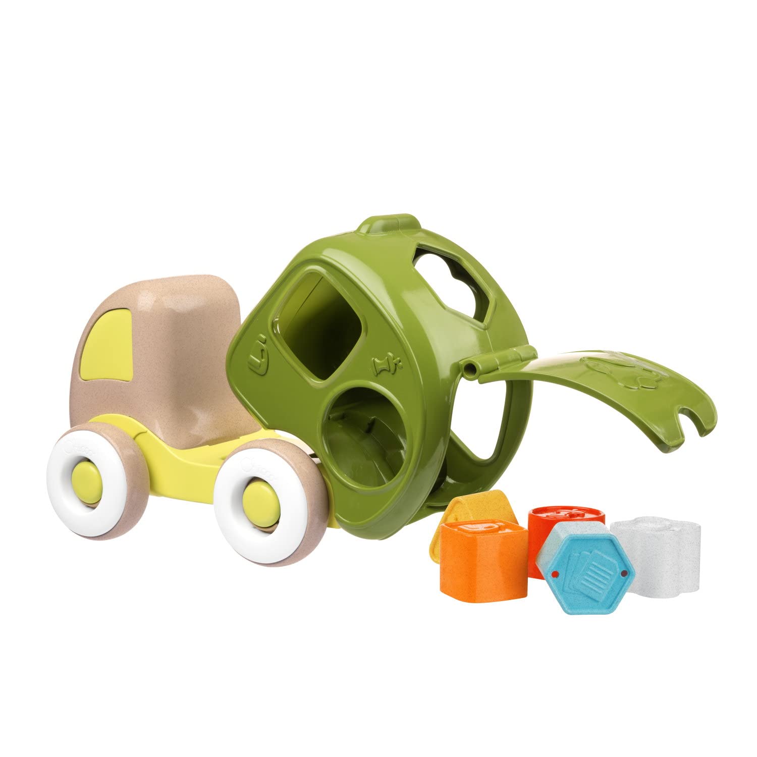 chicco-recycling-lorry-eco-m-llwagen-formsortier-lernspielzeug-mit-5-formen-aus- image 4