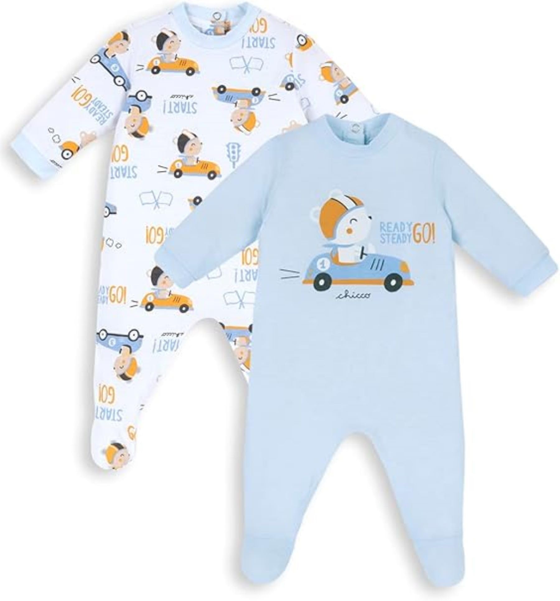 chicco-set-baumwollstrampler-mit-f-chen-f-r-neugeborene image 8