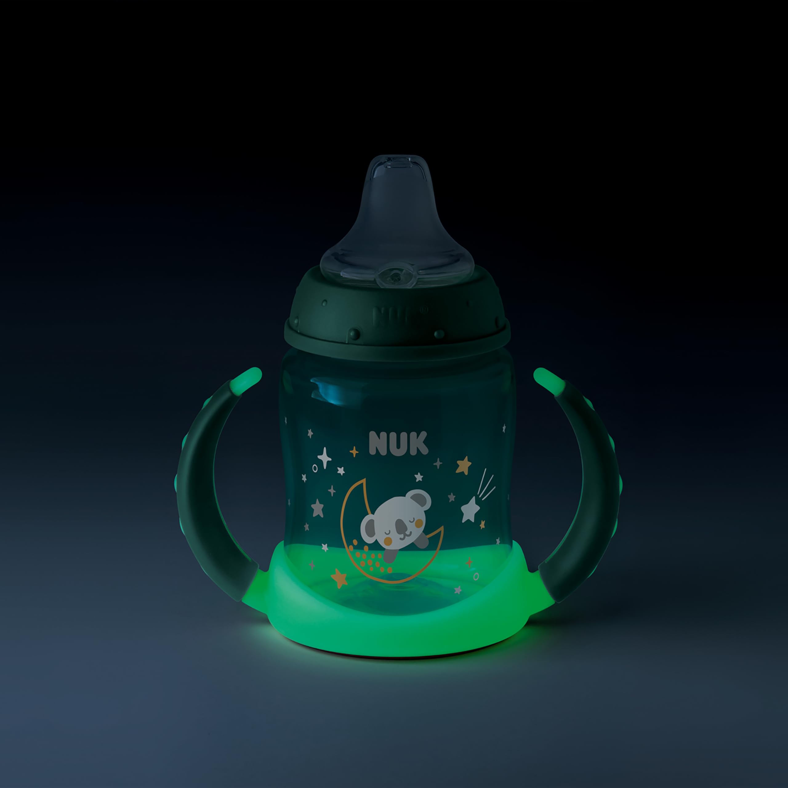 nuk-first-choice-trinklernbecher-night-150-ml-6-18-monate-leuchtet-im-dunkeln-an image 4