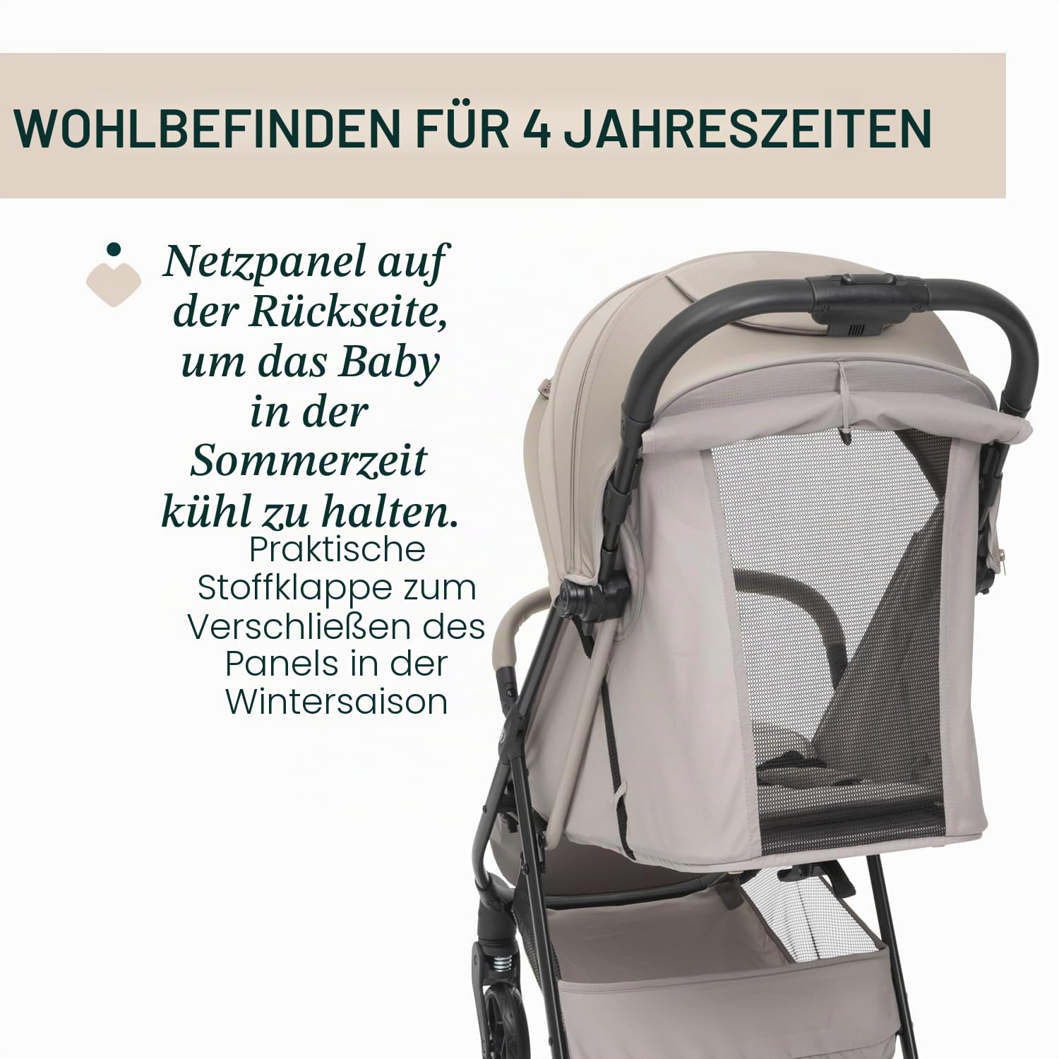 chicco-kinderwagen-taormina-ab-geburt-bis-22-kg-zusammenklappbar-beige image 5