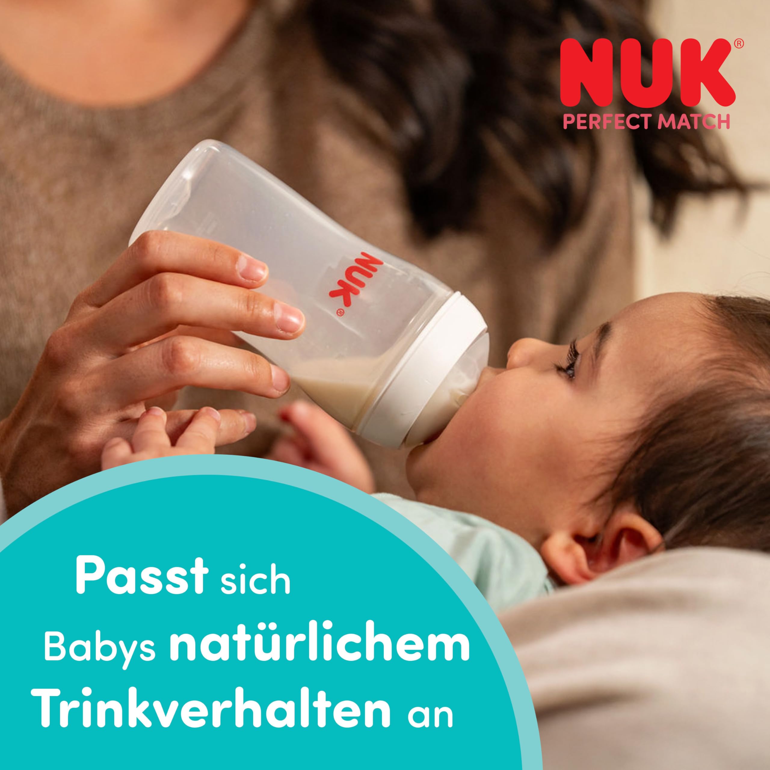 nuk-perfect-match-babyflasche-150-ml-anti-kolik-0-monate-affe image 2