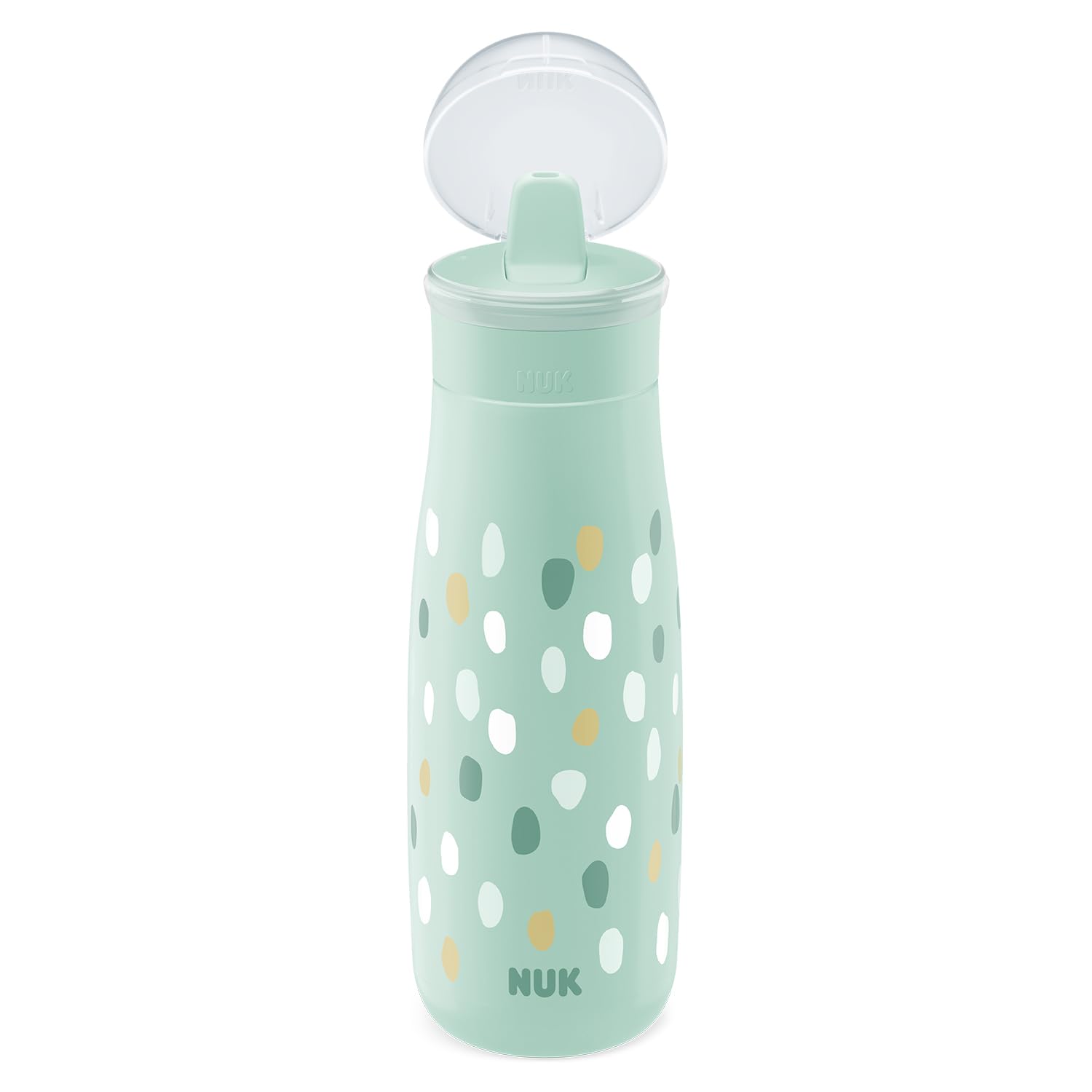 nuk-mini-me-flip-trinkflasche-mit-strohhalm-ab-12-monate-450-ml-auslaufsicher-br image 4
