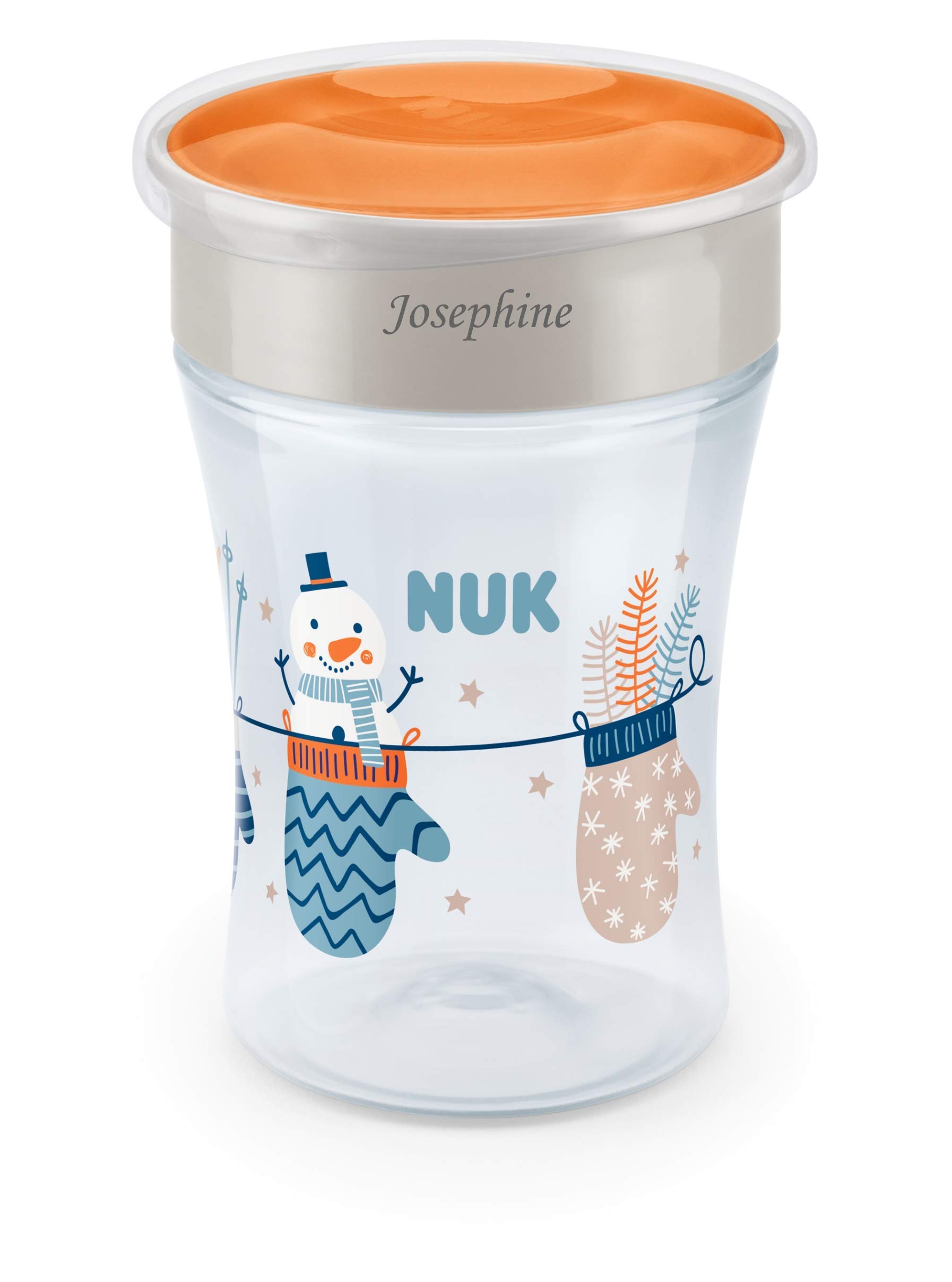 nuk-magic-cup-trinklernbecher-mit-pers-nlicher-gravur-230-ml-ab-8-monaten-snow-e image 1