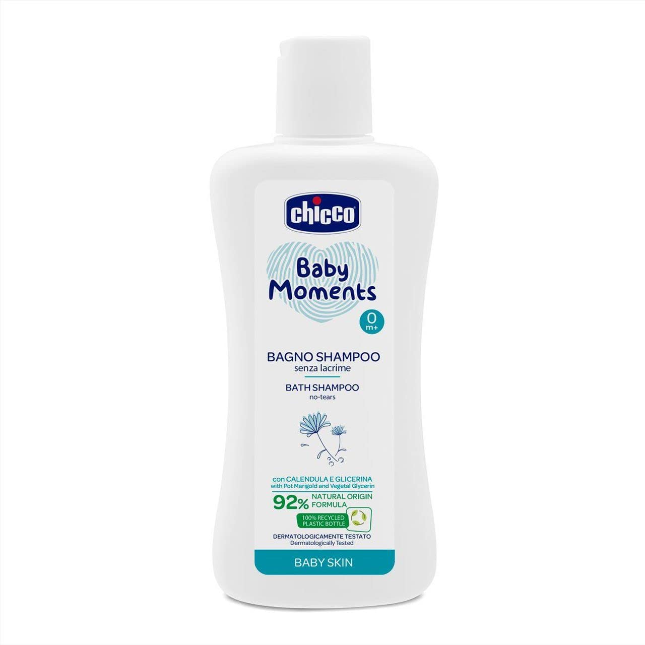 chicco-baby-skin-badeshampoo-200-ml-0-m-mit-ringelblumenextrakt-und-pflanzlichem image 1