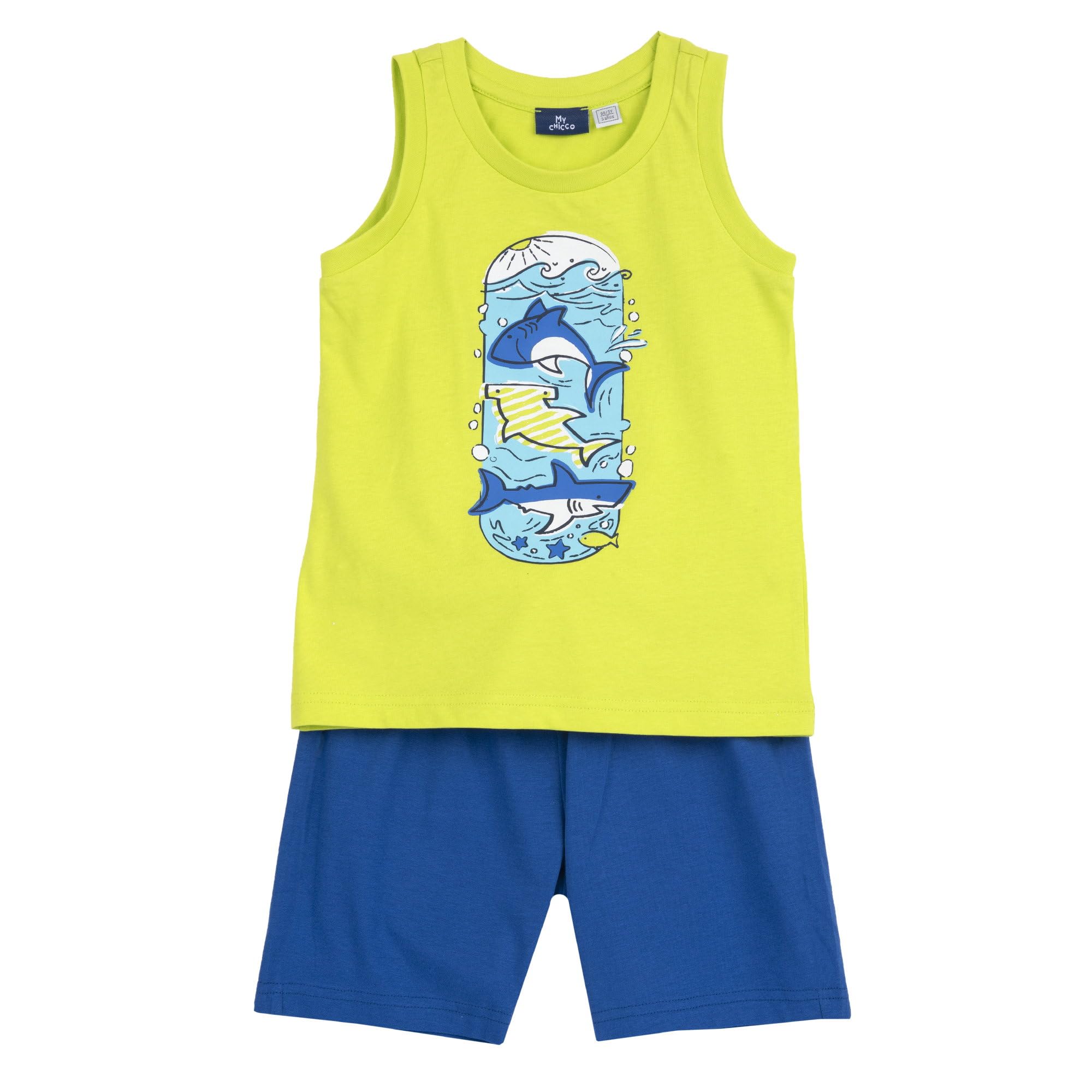 chicco-jungen-set-mit-unterhemd-und-shorts-designed-in-italy-2 image 1