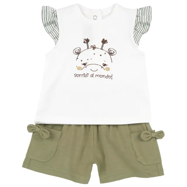 chicco-m-dchen-set-mit-t-shirt-und-shorts-designed-in-italy-gr-e-f-r-babys-und-k image 1