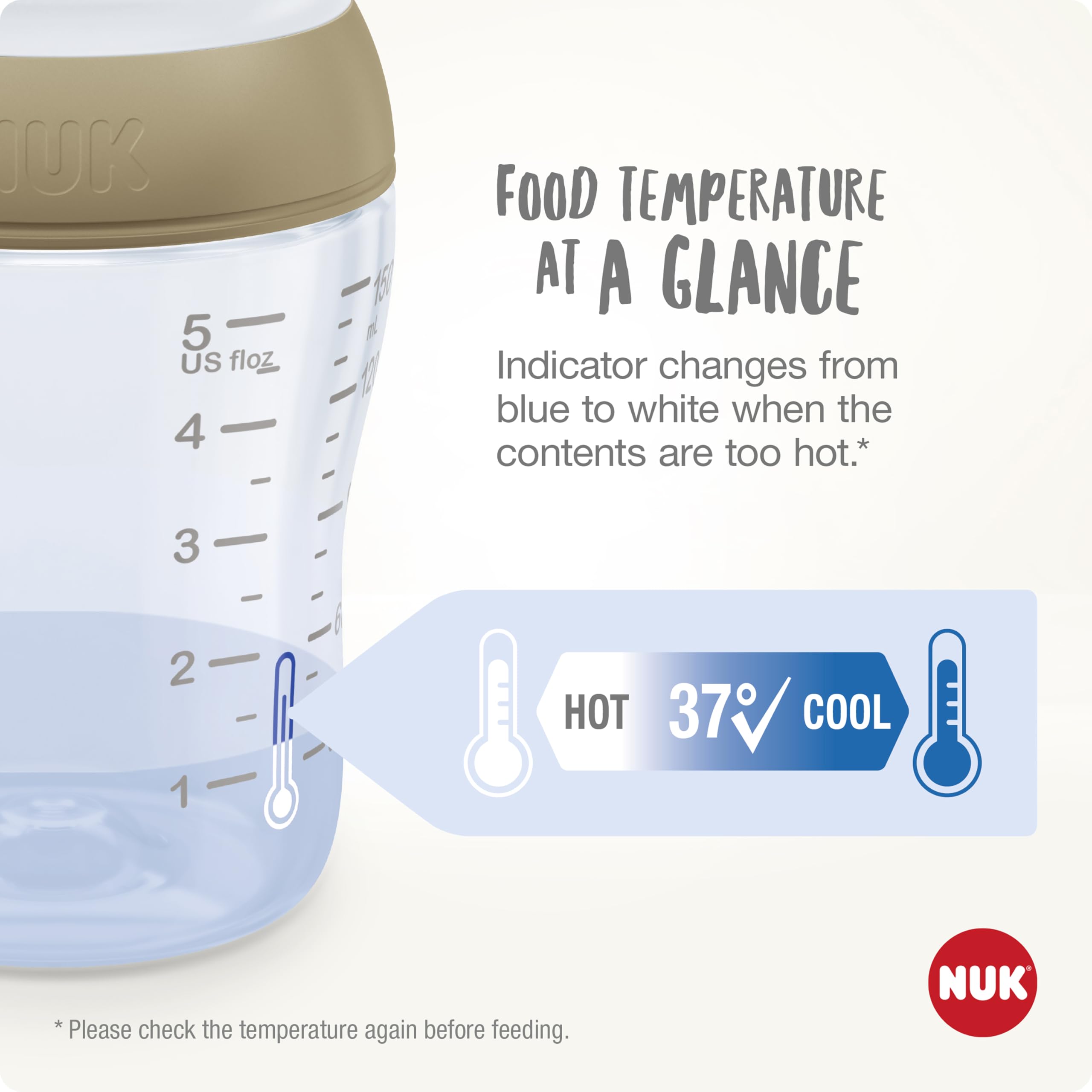nuk-perfect-match-babyflasche-150-ml-silikon-small-regenbogen-ab-0-monate image 4