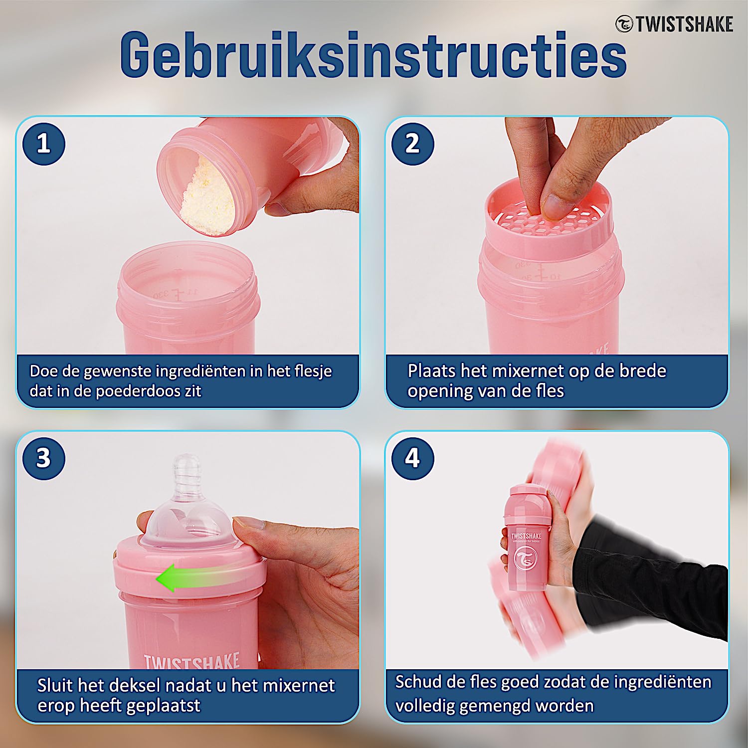 twistshake-anti-kolik-babyflasche-260-ml-mit-milchpulverbeh-lter-und-mixer-bpa-f image 5