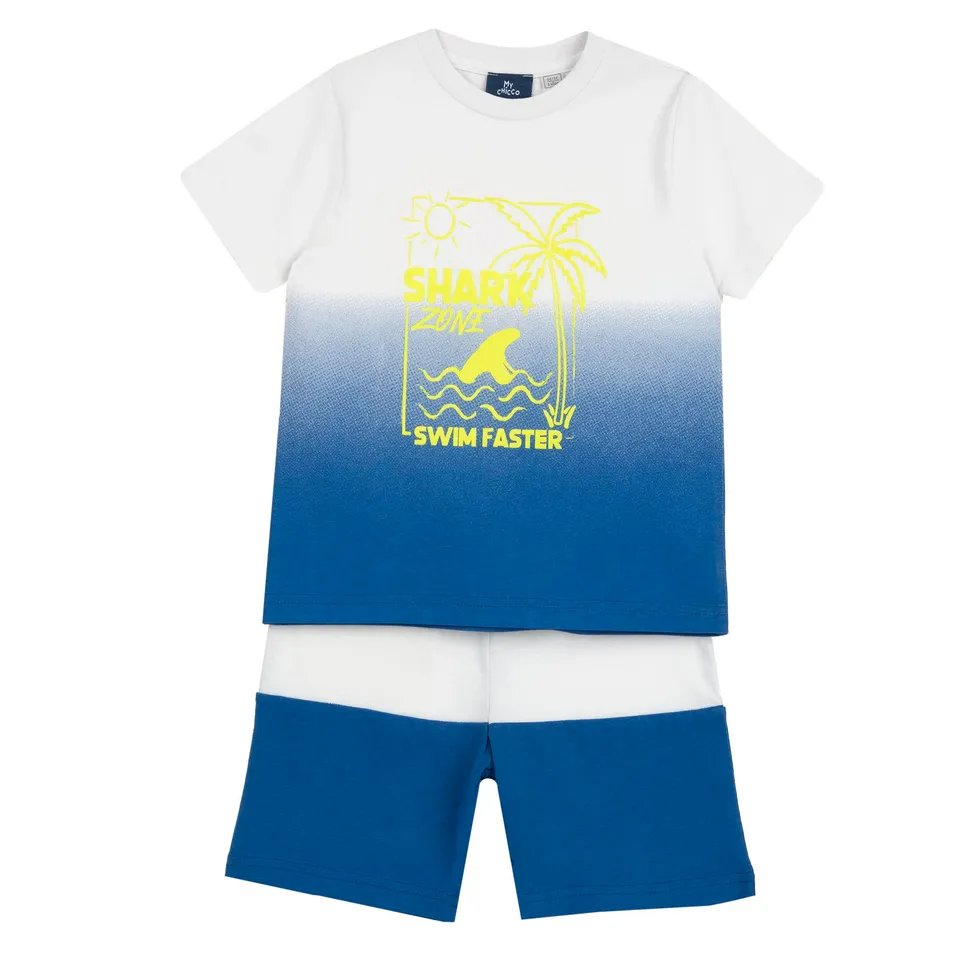 chicco-jungen-set-mit-t-shirt-und-shorts-aus-weichem-stoff-designed-in-italy-3 image 1