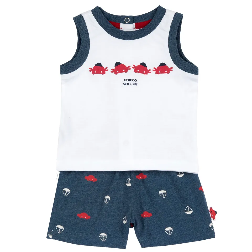chicco-jungen-set-mit-unterhemd-und-shorts-designed-in-italy-3 image 1