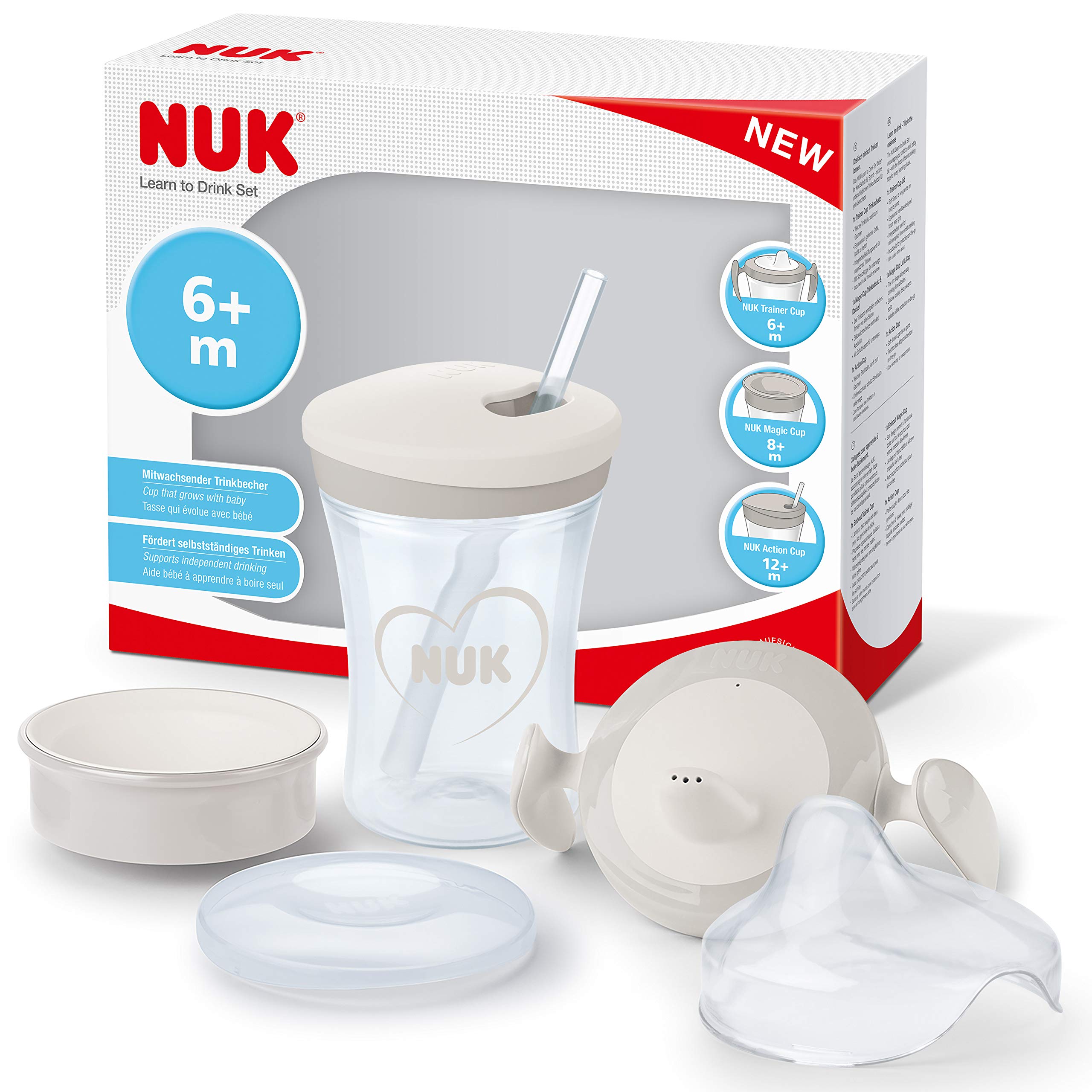 nuk-3-in-1-trinklernset-trainer-cup-ab-6-mon-magic-360-ab-8-mon-action-cup-ab-12 image 1