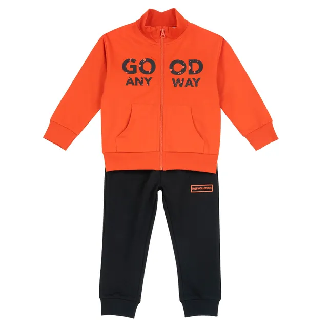 chicco-jungen-trainingsanzug-set-sweatshirt-und-hose-aus-nicht-aufgerautem-stoff image 1