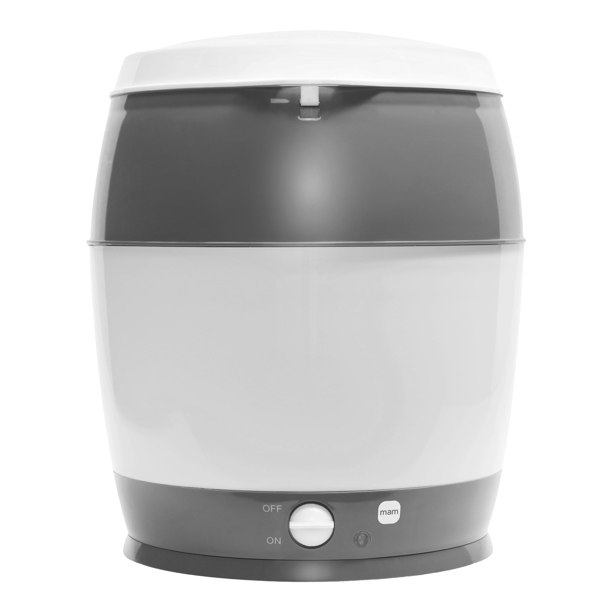 mam-elektrischer-dampfsterilisator-f-r-babyflaschen-grau-inkl-zange image 1