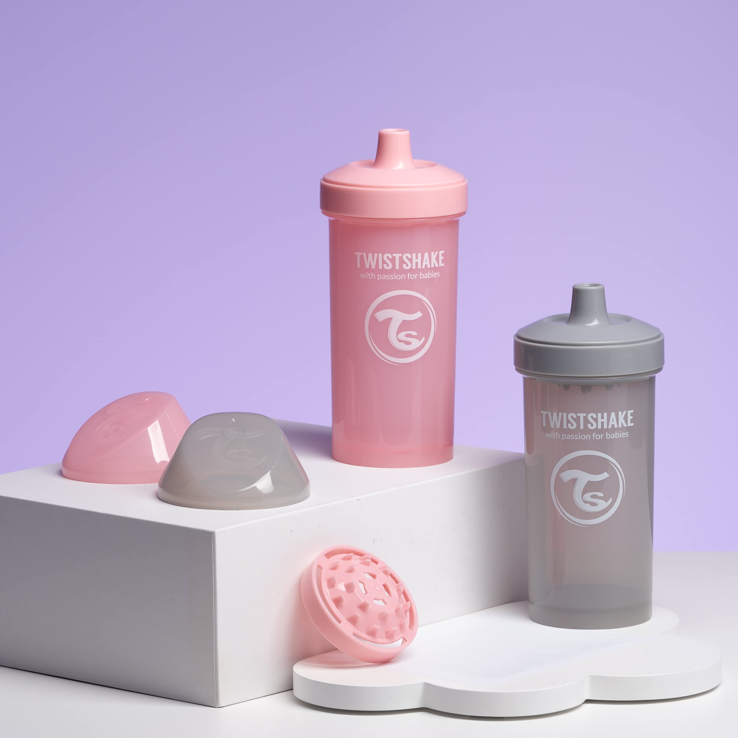 twistshake-2x-kid-cup-auslaufsichere-trinkbecher-mit-hartem-ausguss-und-fruchtmi image 2