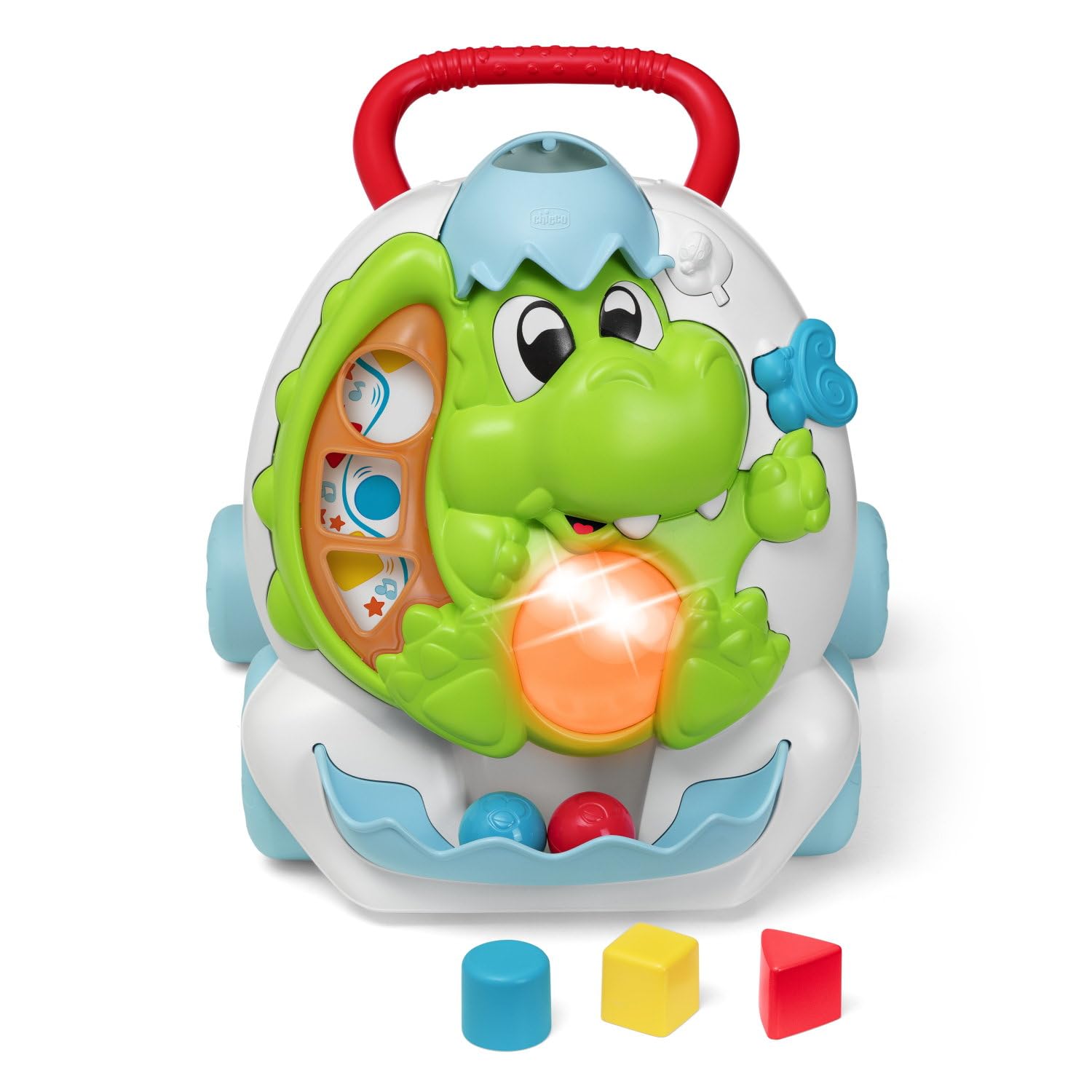 chicco-dino-lauflerner-first-steps-dinosaurier-form-mit-elektronischem-activity- image 2