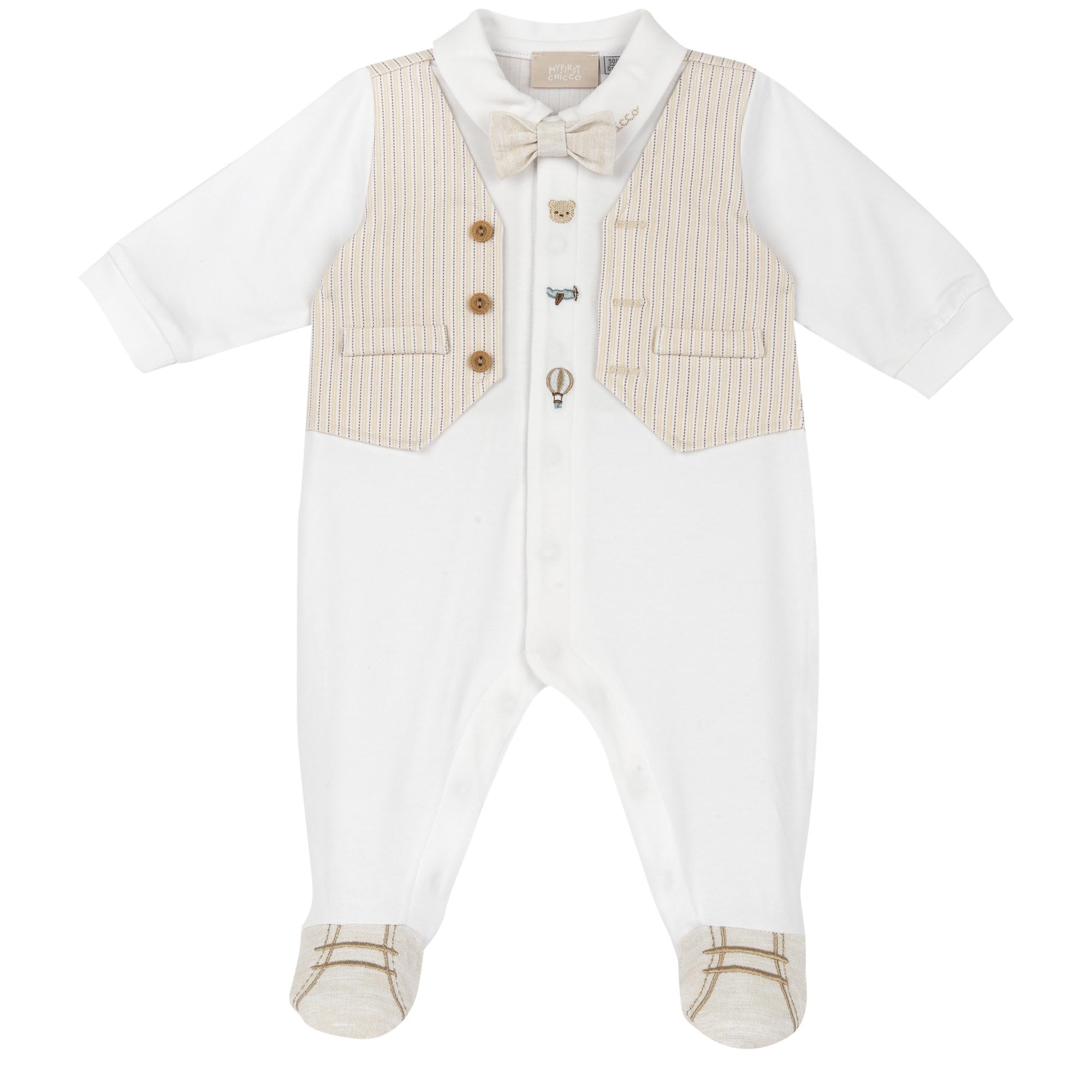 chicco-baby-strampler-aus-weicher-baumwolle-mit-front-ffnung-rosa-designed-in-it image 1