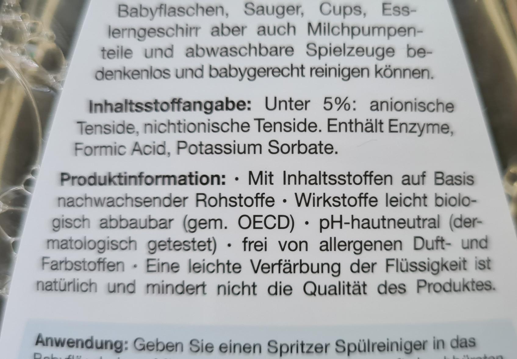 Gute Reinigungsleistung