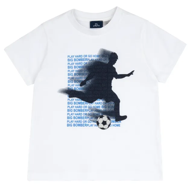 chicco-jungen-t-shirt-kurzarm-weiche-baumwolle-designed-in-italy image 1