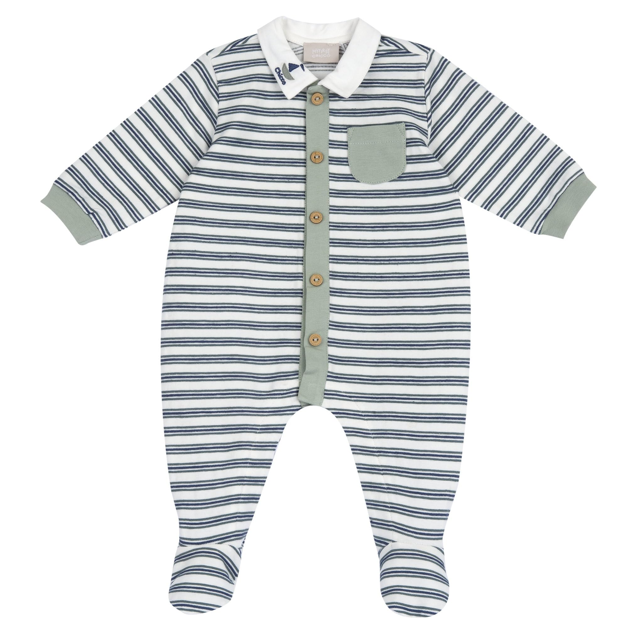 chicco-baby-strampler-aus-weicher-baumwolle-mit-praktischer-front-ffnung-jungen- image 1