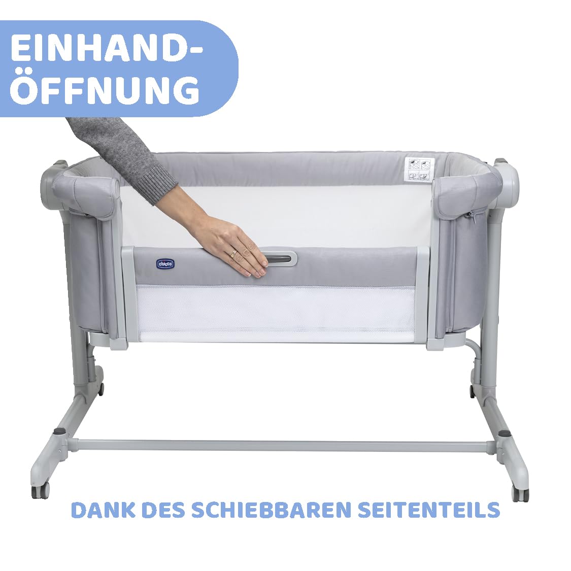 chicco-next2me-magic-evo-beistellbett-h-henverstellbar-11-stufen-mit-schaukelmod image 2