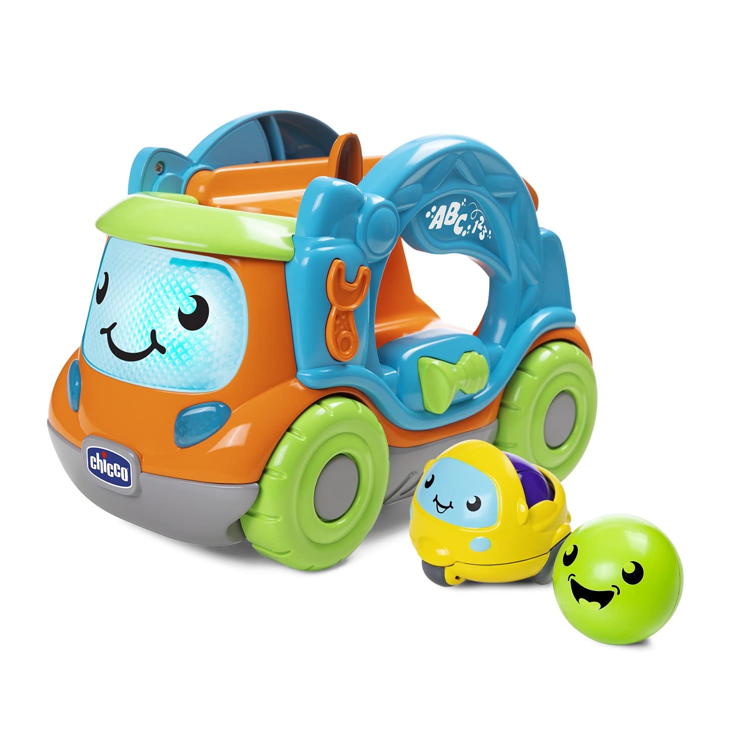 chicco-rolling-wheels-mini-fahrzeuge-3er-set-baufahrzeuge-turbo-ball-city-builde image 8