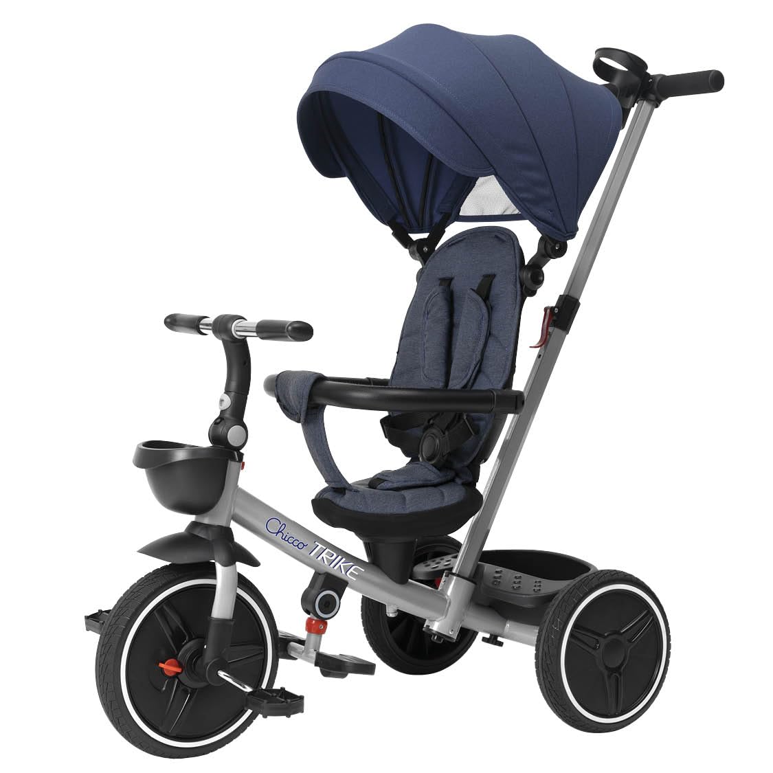 chicco-4in1-trike-metallrahmen-eva-r-der-4-punkt-gurtsystem-teleskopgriff-abnehm image 1