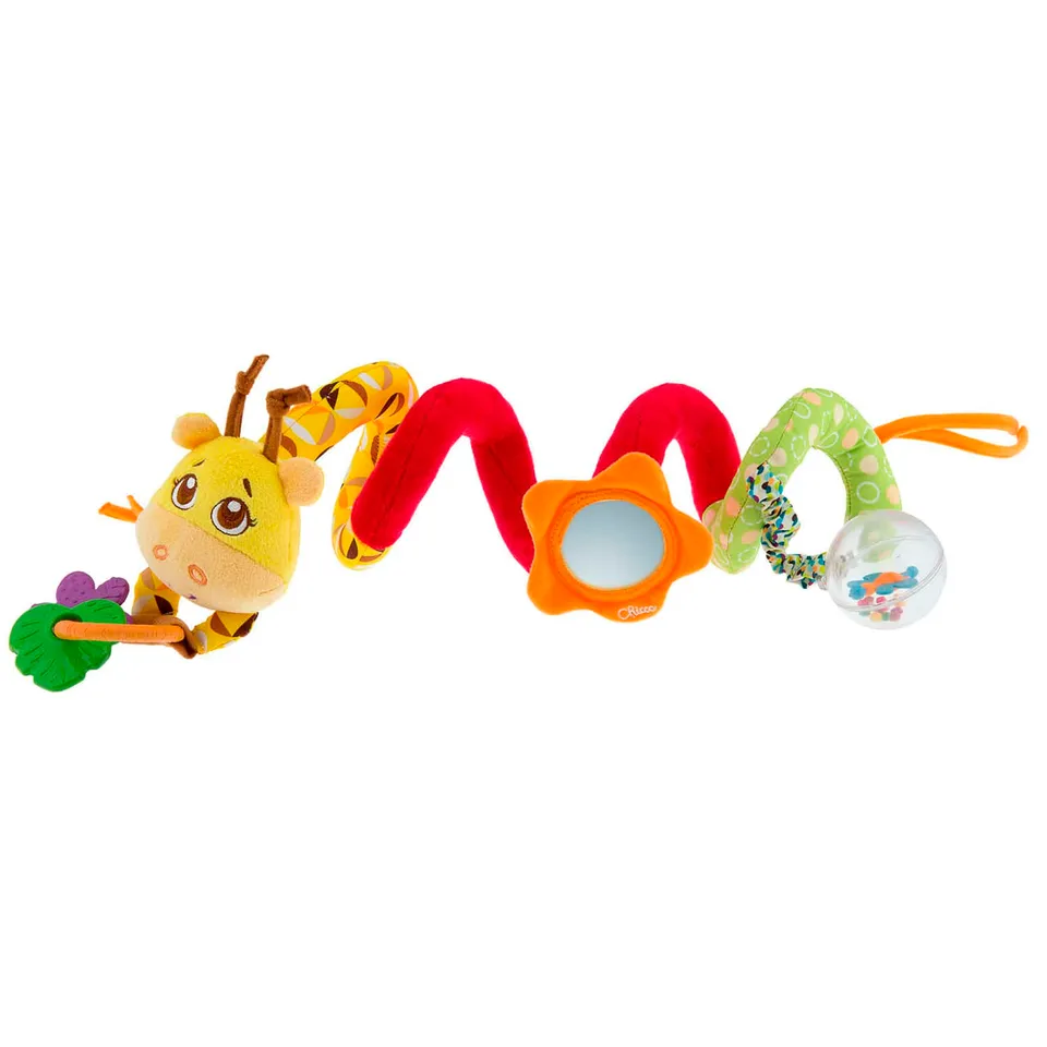 chicco-mrs-giraffe-kinderwagenkette-babyspielzeug-mit-rassel-spiegel-und-bei-rin image 1