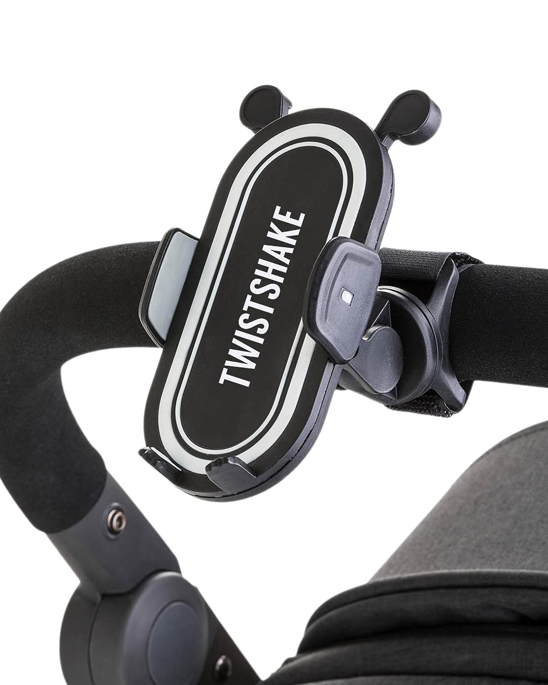 twistshake-handyhalterung-f-r-kinderwagen-schwarz-360-drehgelenk-klettverschluss image 3