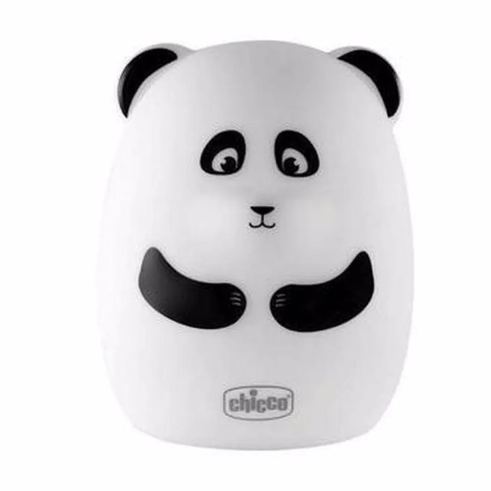 chicco-nachtlicht-panda-aufladbar-aus-weichem-silikon-mit-8-led-farben-one-touch image 1