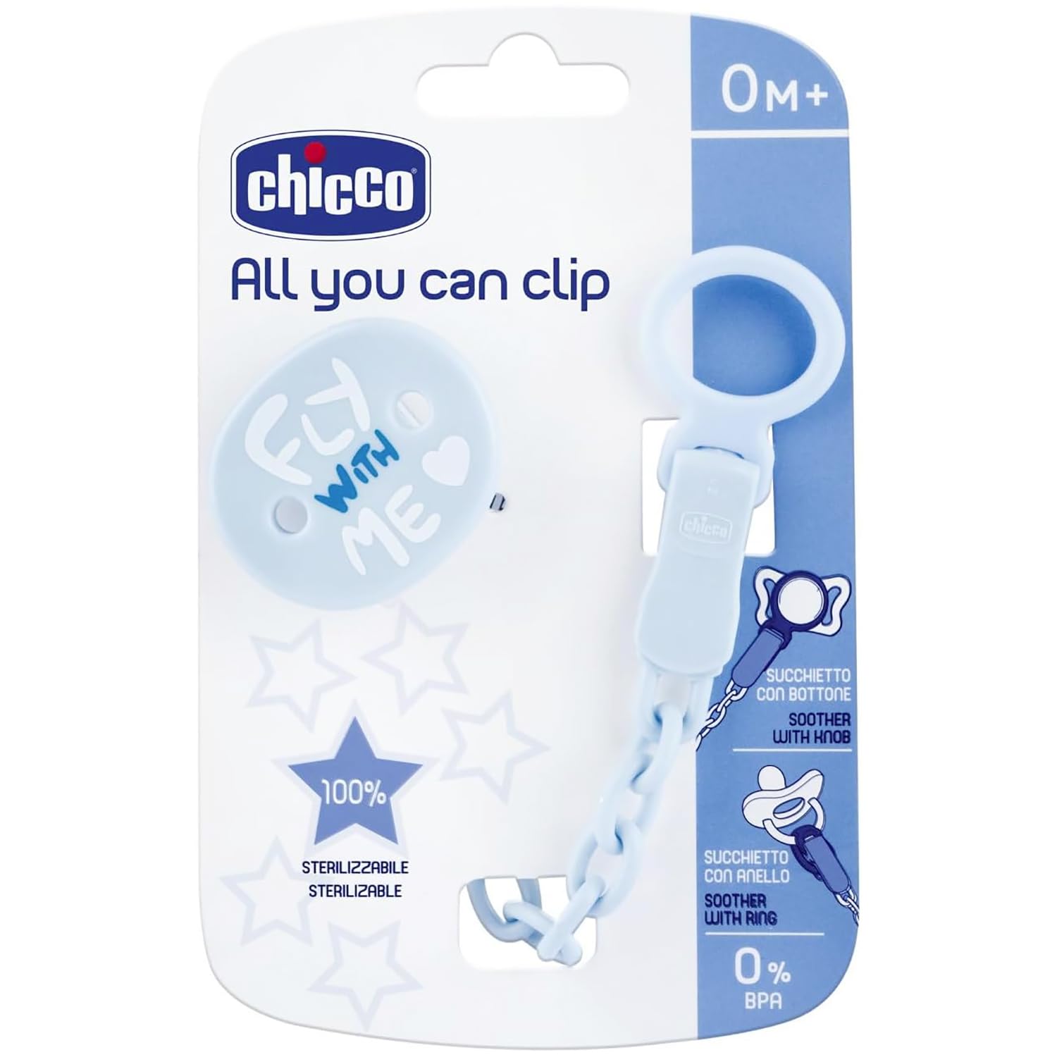 chicco-all-you-can-clip-schnullerkette-weicher-schnullerclip-babyblau image 2
