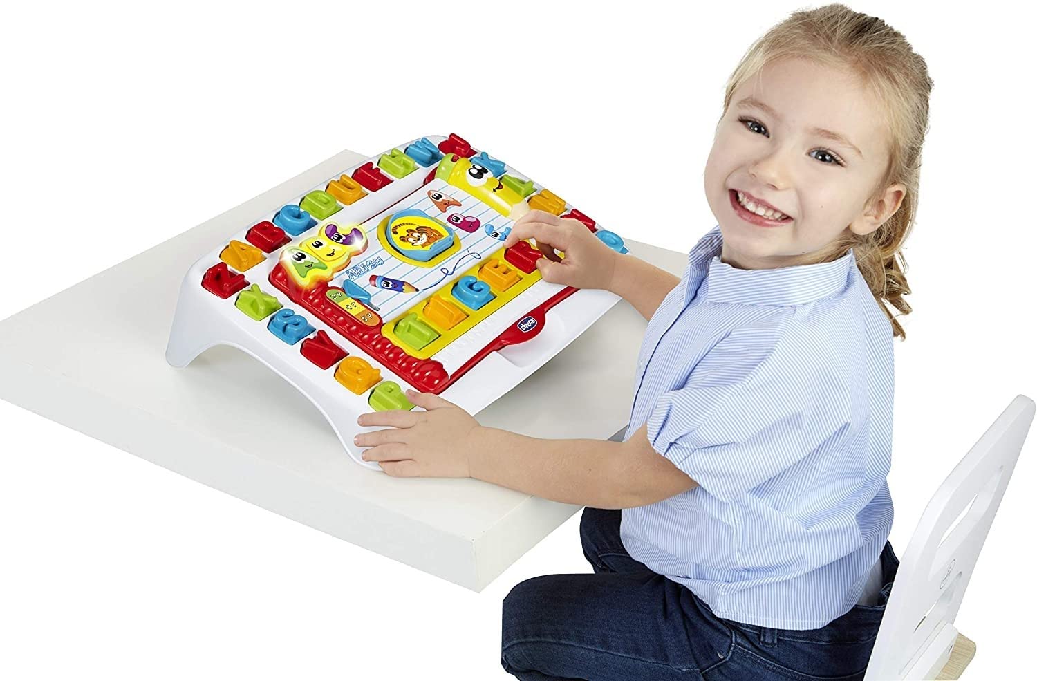 chicco-montessori-schulbank-lesen-und-lernen-edu4you-mehrfarbig image 2