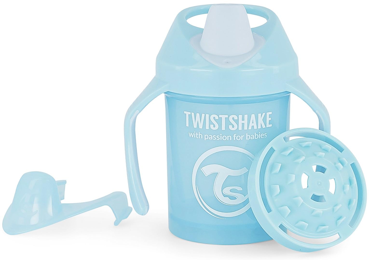 twistshake-mini-cup-230-ml-auslaufsicherer-schnabelbecher-mit-fruchtmixer-grau image 8