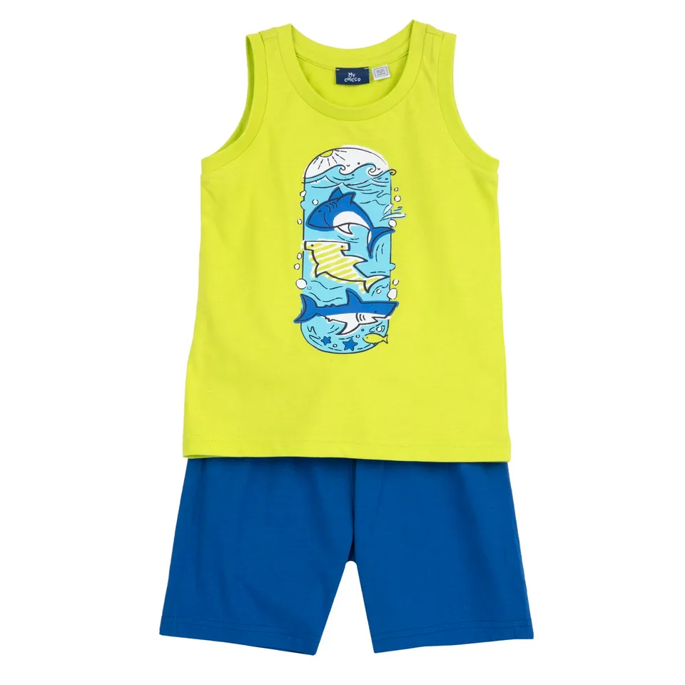 chicco-jungen-set-mit-unterhemd-und-shorts-designed-in-italy-2 image 1