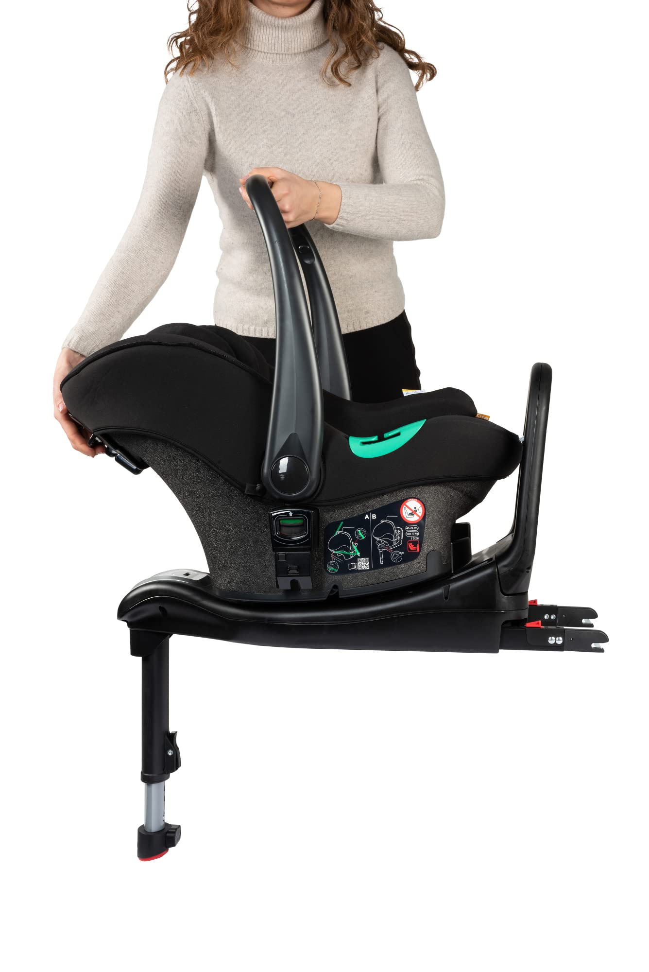 chicco-kiros-evo-i-size-babyschale-40-78-cm-isofix-gruppe-0-schwarz image 5