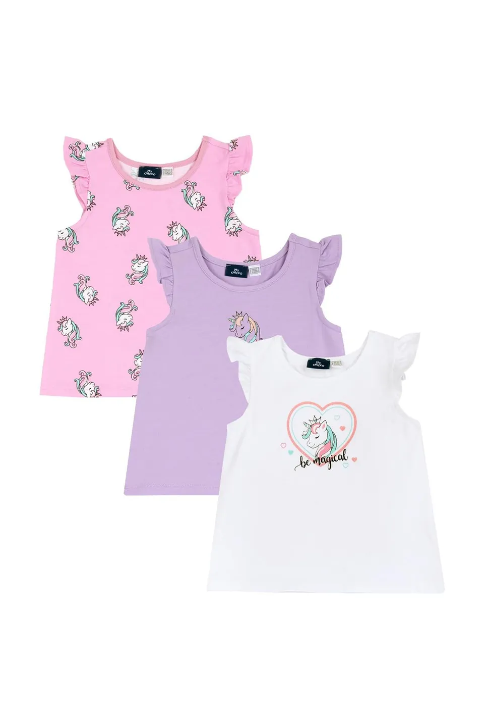 chicco-m-dchen-tanktop-3er-set-sporttanktops-aus-100-baumwolle-f-r-fr-hling-und- image 1
