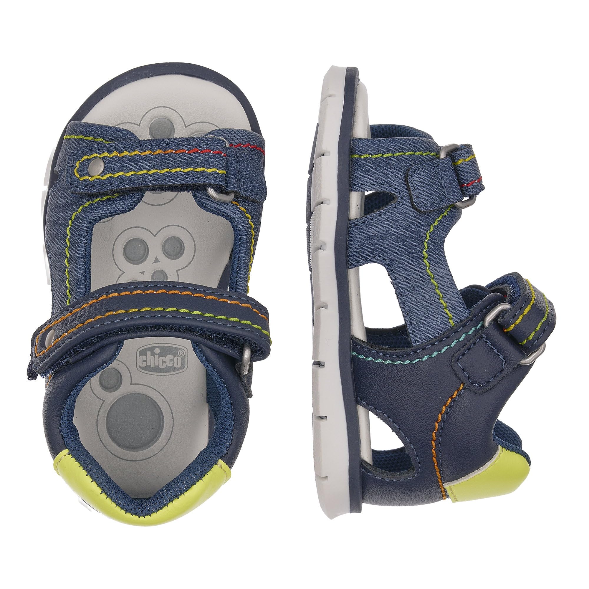 chicco-baby-sandalen-hinten-geschlossen-mit-doppel-klettverschluss-babyschuhe-de image 2