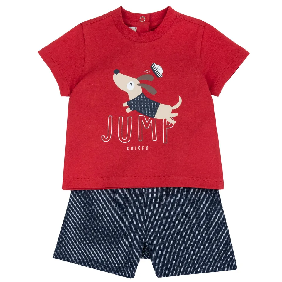 chicco-jungen-set-mit-t-shirt-und-shorts-aus-weichem-stoff-designed-in-italy-5 image 1
