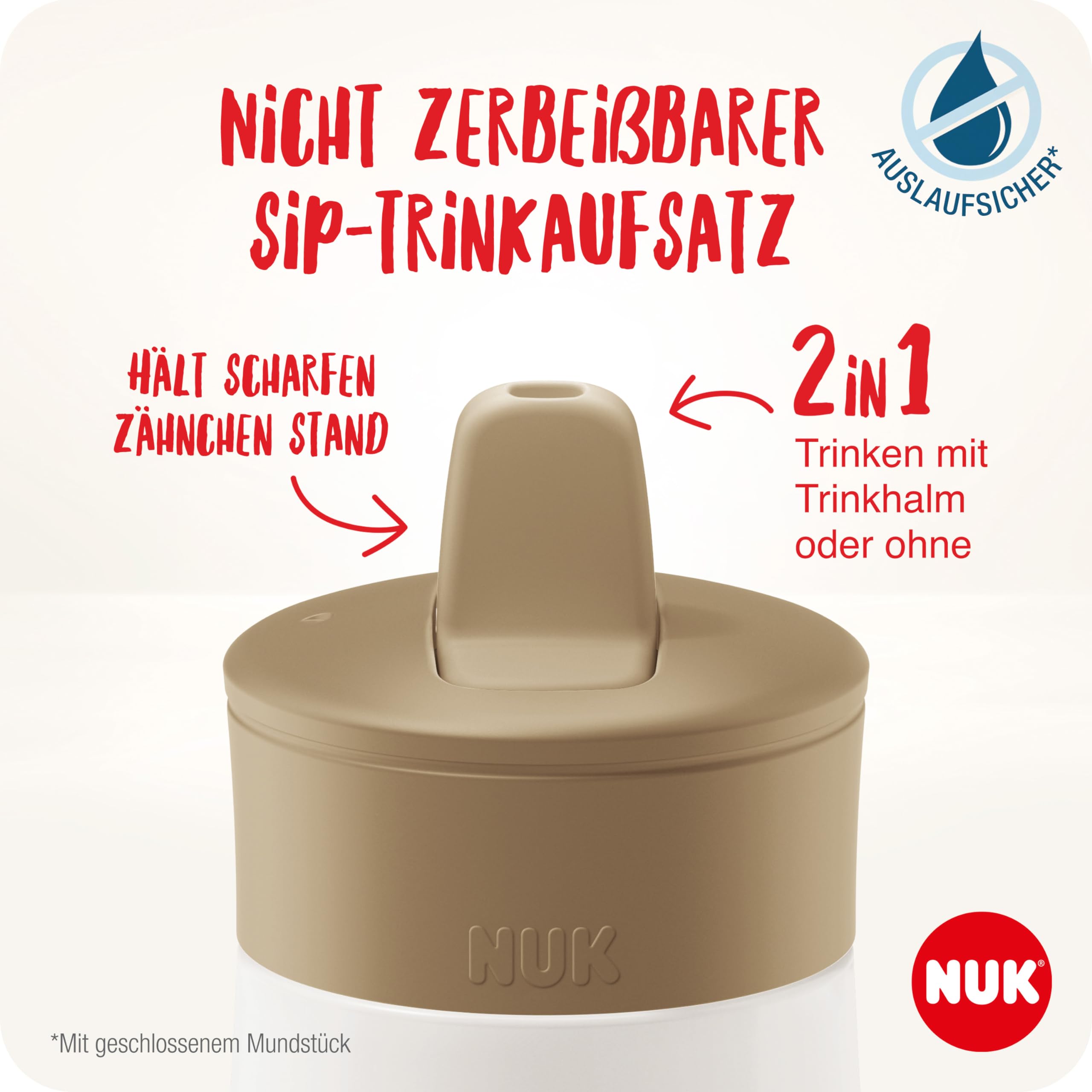 nuk-mini-me-flip-trinkflasche-mit-strohhalm-ab-12-monate-450-ml-auslaufsicher-br image 3