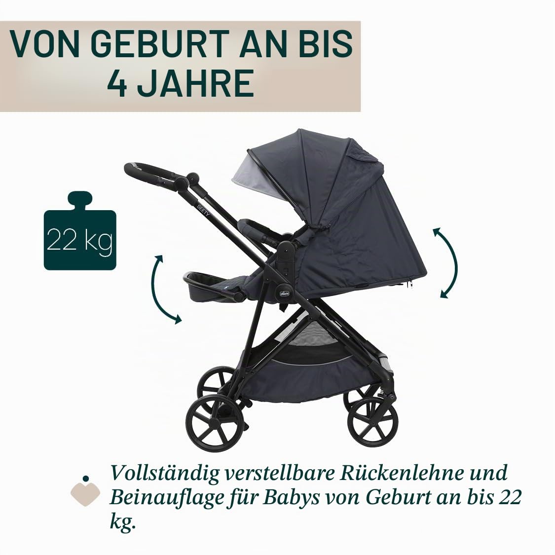chicco-seety-kinderwagen-leicht-kompakt-0-4-jahre-bis-22-kg-faltbar-verstellbare-2 image 5
