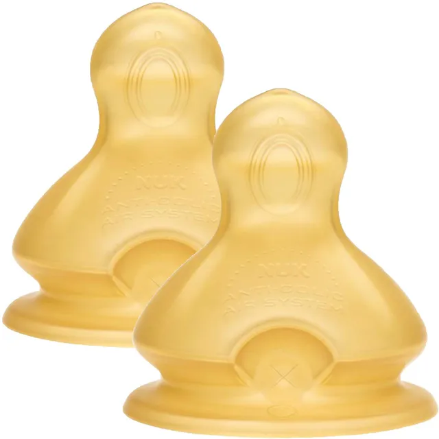 nuk-first-choice-babyflaschensauger-6-18-monate-naturlatex-mit-gro-em-futterloch image 1