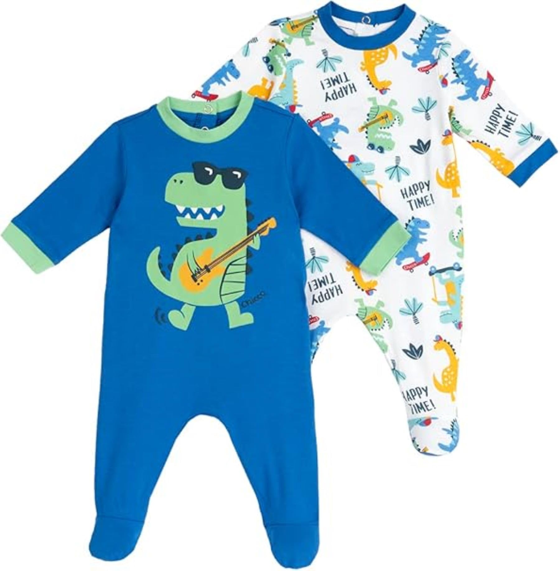 chicco-set-baumwollstrampler-mit-f-chen-f-r-neugeborene image 7