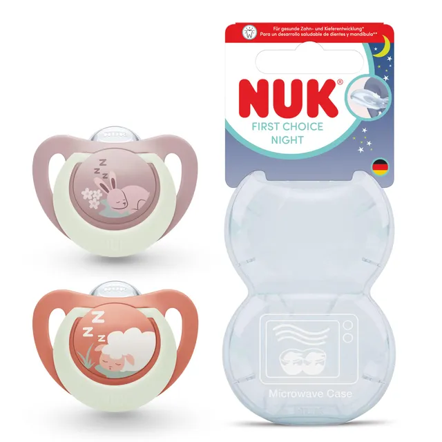 nuk-first-choice-night-baby-schnuller-6-18-monate-orthodontisch-leuchtet-im-dunk-2 image 1